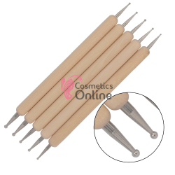 Instrumente de punctie cu 2 capete ISP002CC, 5 bucati cu maner din lemn